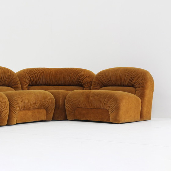 Image 1 of Vintage Italian Modular Elements Sofa 1970s