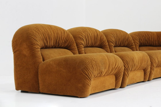 Image 1 of Vintage Italian Modular Elements Sofa 1970s