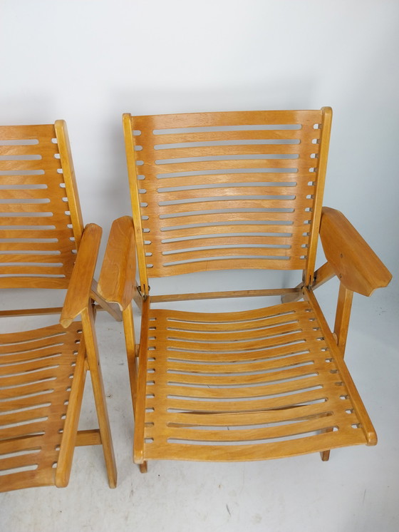 Image 1 of 3 X Folding Chair By Nico Kralj 1960'S For Stol Kamnik