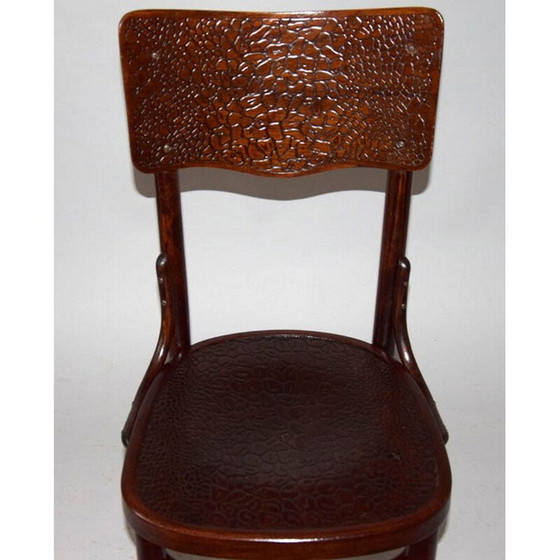 Image 1 of Set of 4 vintage Dining Chairs by Jozef Mintzis, Poland, 1920s