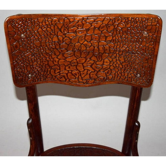 Image 1 of Set of 4 vintage Dining Chairs by Jozef Mintzis, Poland, 1920s