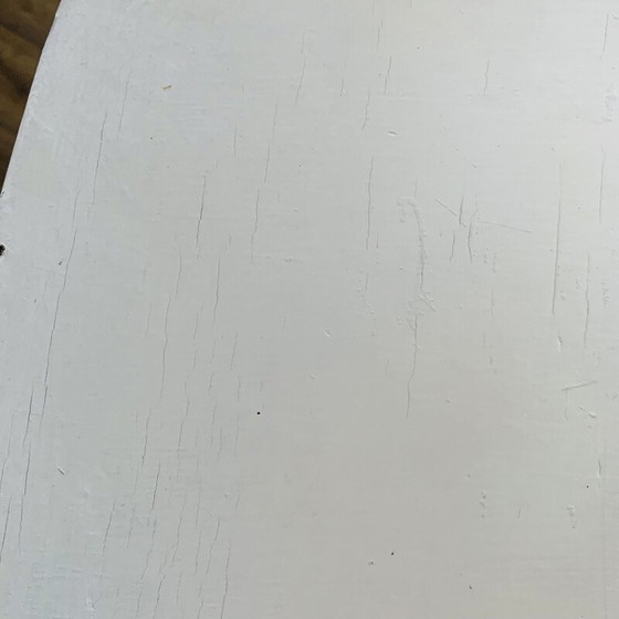 Image 1 of Set di 4 sedie Baumann bianche vintage in faggio, 1960