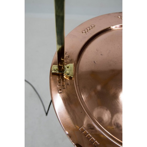 Image 1 of Tavolino da fumo vintage con lampada, anni '90