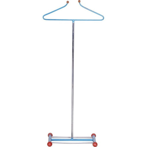 Vintage steel coat rack, Czechoslovakia 1930