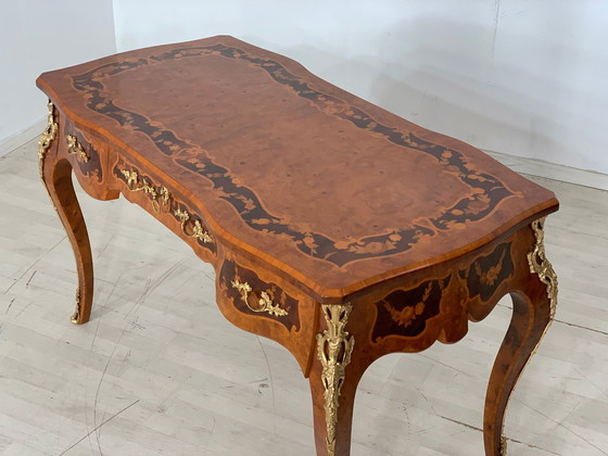 Image 1 of Empire desk bureau table table louis phillipe