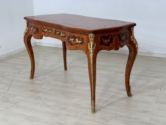 Image 1 of Empire desk bureau table table louis phillipe