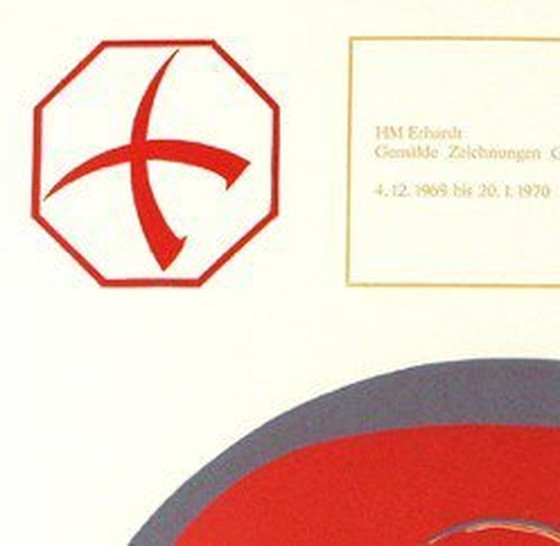 Image 1 of Hans Martin Erhardt - Cartel de la exposición de 1960