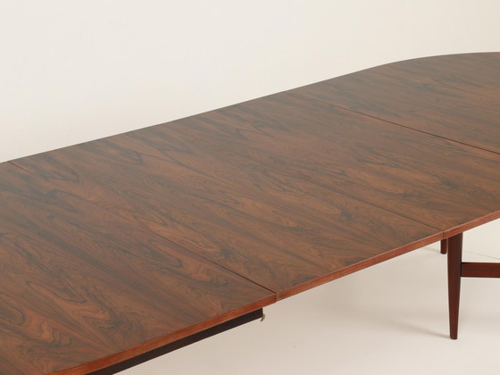 Image 1 of Extendable Oval Dining Table By Oswald Vermaercke For V Form, Belgium, 1960S