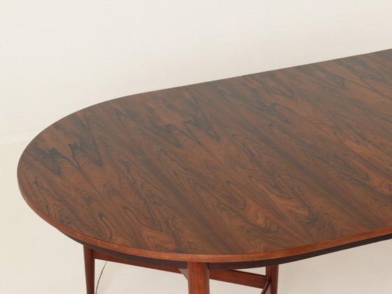 Image 1 of Extendable Oval Dining Table By Oswald Vermaercke For V Form, Belgium, 1960S