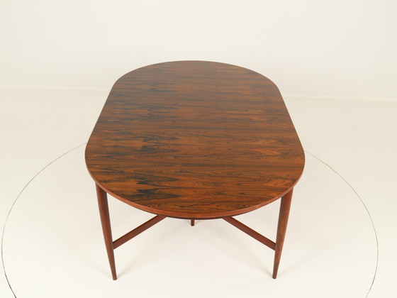 Image 1 of Extendable Oval Dining Table By Oswald Vermaercke For V Form, Belgium, 1960S