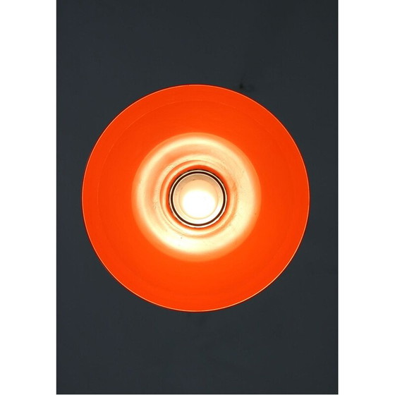 Image 1 of Pair of vintage Faro pendant lamps by Luigi Massoni from Guzzini, 1960s
