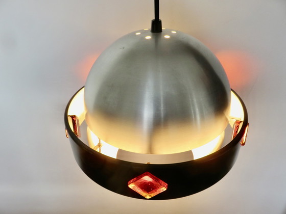 Image 1 of Space Age "Saturn" hanging lamp 1970