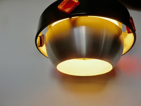 Image 1 of Space Age "Saturn" hanging lamp 1970