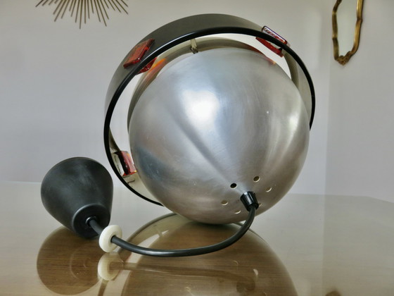 Image 1 of Space Age "Saturn" hanging lamp 1970