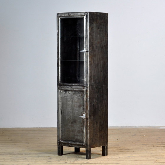 Image 1 of Polished Medical Cabinet, 1960S