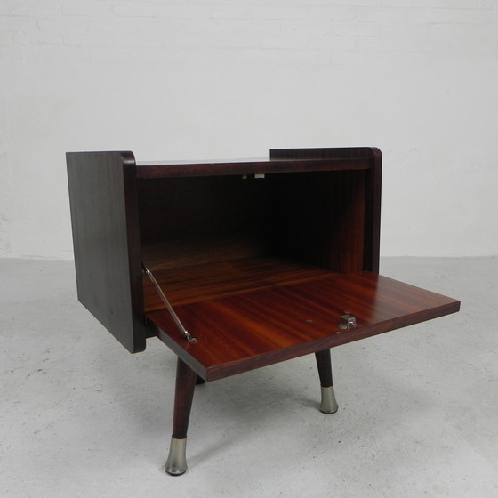 Image 1 of Bedside table with tapered legs, 1960s