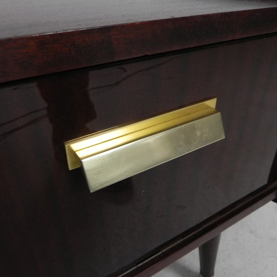 Image 1 of Bedside table with tapered legs, 1960s