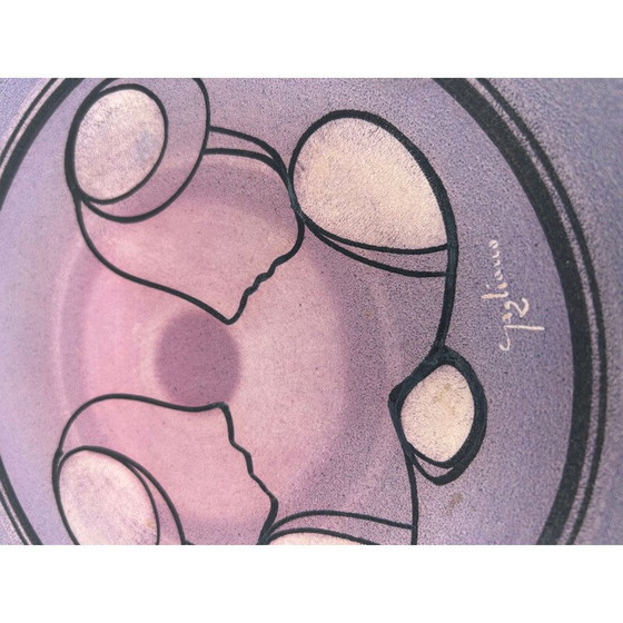 Image 1 of Piatto decorativo vintage di Roberto Gagliano