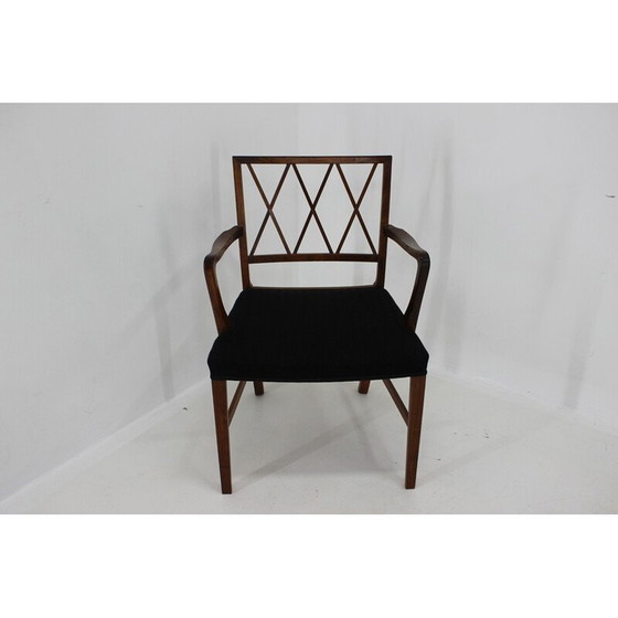 Image 1 of Vintage rosewood armchair by Ole Wanscher for Aj Iverson Snedkermester, Denmark 1960s