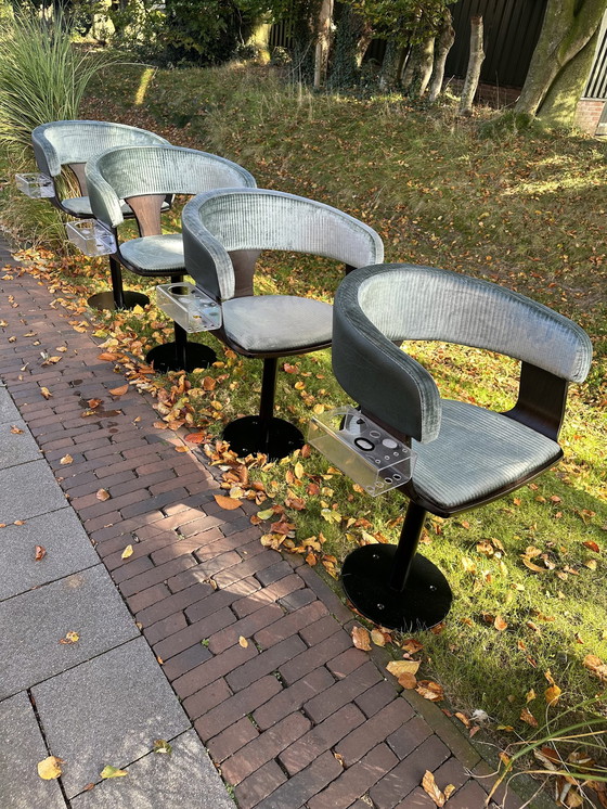 Image 1 of 4 Vintage Cinema Chairs