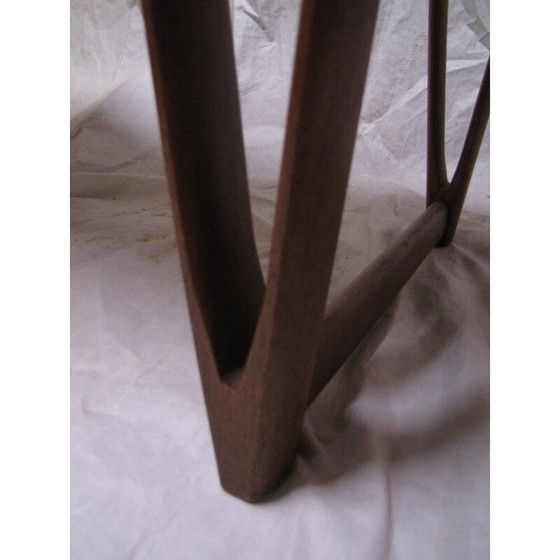 Image 1 of Tavolino vintage in teak di EW Bach per Toften Møbelfabrik