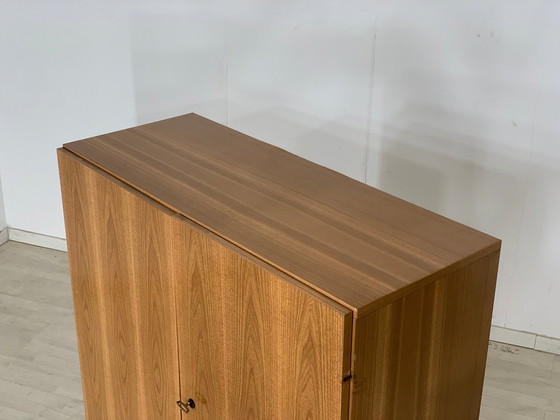 Image 1 of 60s linen cupboard closet wardrobe vintage