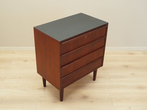 Image 1 of Teak Chest Of Drawers, Danish Design, 1970S, Production: Denmark