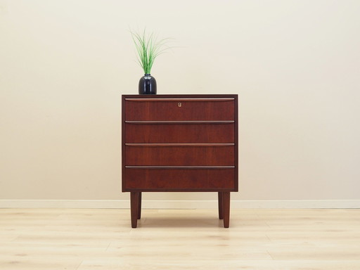 Teak Chest Of Drawers, Danish Design, 1970S, Production: Denmark