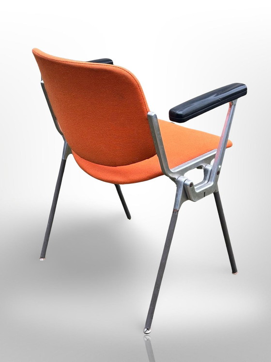 Image 1 of 2x Castelli Piretti DSC 106 Chair with stackable armrests