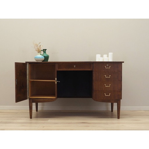 Vintage oak desk, Denmark 1970s