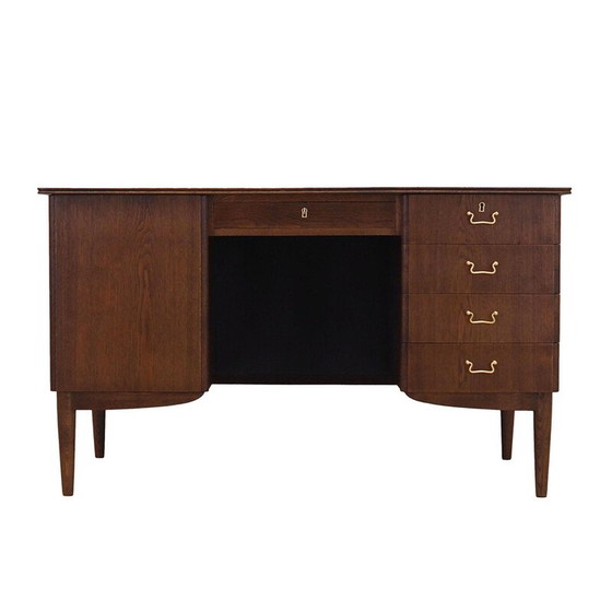 Image 1 of Vintage oak desk, Denmark 1970s