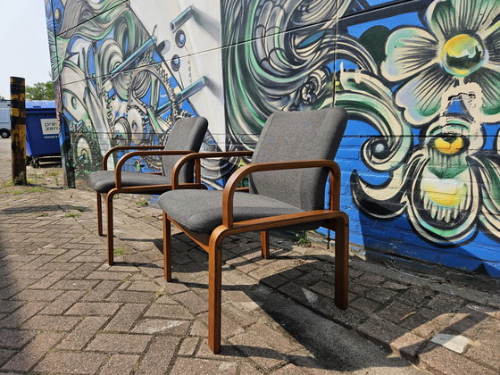 Image 1 of 2x Kinnarps Armchairs