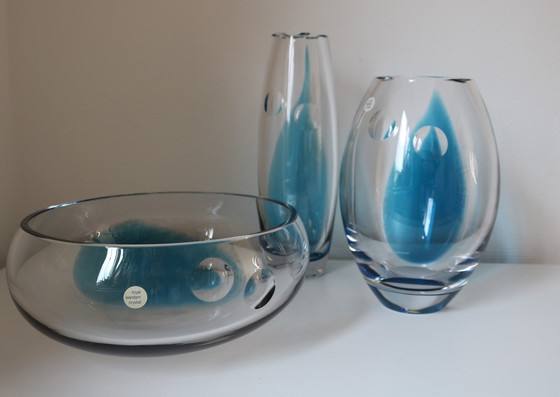 Image 1 of Royal Leerdam Glass trio Essilor par Siem van der Marel