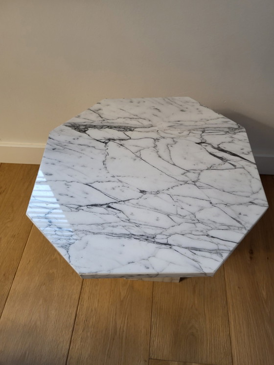 Image 1 of Marble plant table or side table mid - Century style