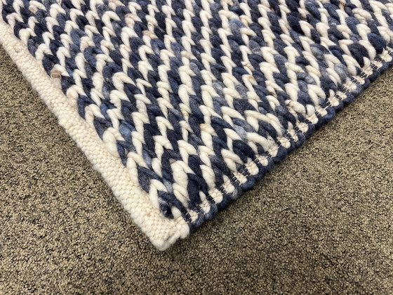 Image 1 of Brink & Campman Scone Rug Blue Wool