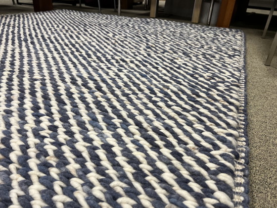 Image 1 of Brink & Campman Scone Rug Blue Wool