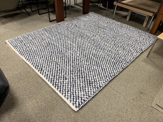 Image 1 of Brink & Campman Scone Rug Blue Wool