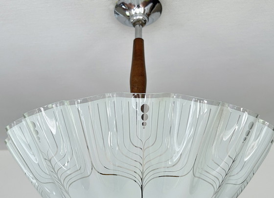 Image 1 of French Art Deco Pendant Lamp