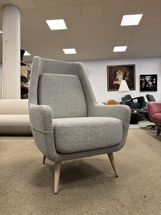 Image 1 of Gelderland 7850 Hold Tide armchair hallingdal fabric