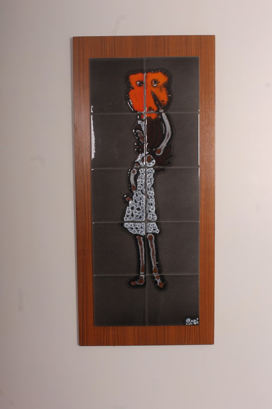 Image 1 of Ceramic wall panel by Adri