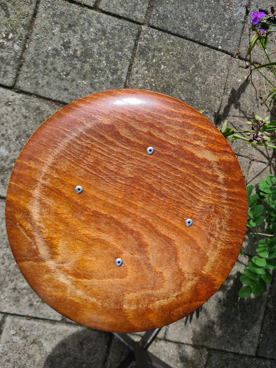 Image 1 of 3x Industrial Vintage Stools