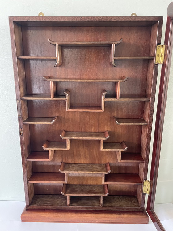 Image 1 of Mobiletto/vetrina cinese d'epoca