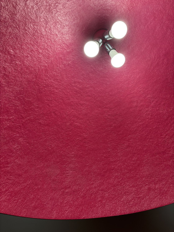 Image 1 of Mezza Luna Two Colour Ceiling Lamp. 120Cm In Diameter