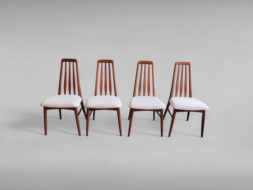 Dining Chairs By Niels Koefoed For Koefoeds Hornslet, Set Of 4