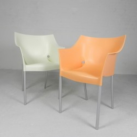 Image 1 of 2x chaises Dr No de Kartell by Starck - années 1990