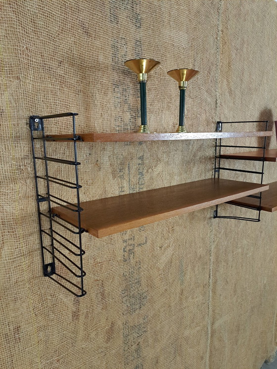 Image 1 of Sistema modular de pared Tomado con 4 estantes, estante de pared n.° 4