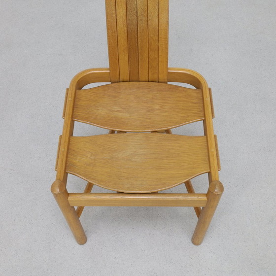 Image 1 of 3X Postmodern Dining Chair By Allmilmö, 1980S