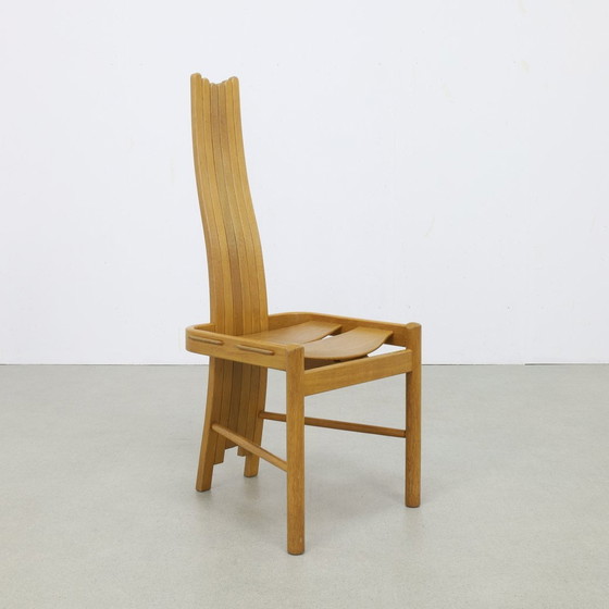 Image 1 of 3X Postmodern Dining Chair By Allmilmö, 1980S