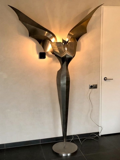 Vintage Xxl Floor Lamp Floor Lamp Angel By Stubenrauch