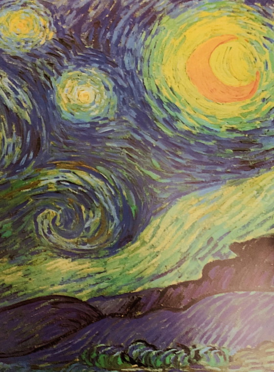 Image 1 of Vincent Van Gogh: "Starry Night, 1889."